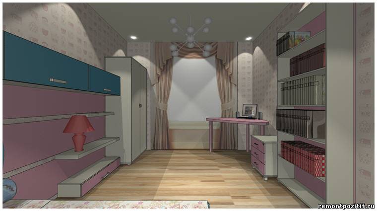 дизайн комнаты для девочки
