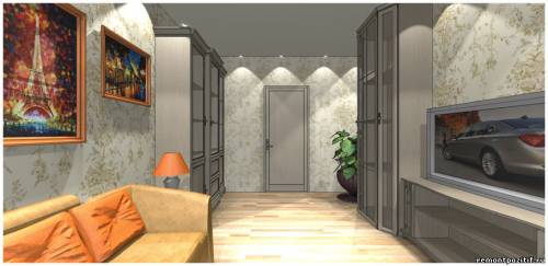 Гостиная комната дизайн в сером цвете
