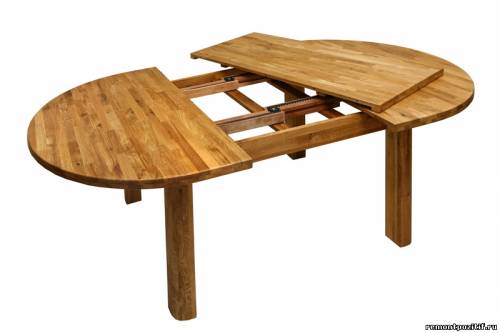 раздвижной стол из дерева