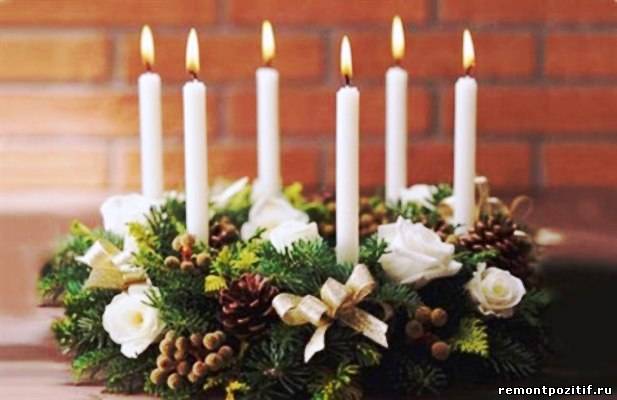Декор свечей своими руками — 5 вариантов, как сделать новогодний декор свечей за 15 минут!